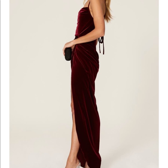 Amanda Uprichard Jasalina velvet gown - Picture 3 of 5